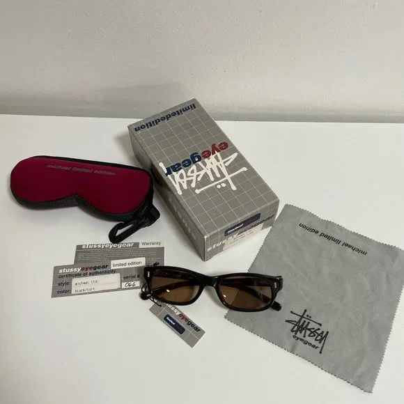 Stussy Limited Edition Michaels Vintage Sunglasses (NWT) 1999 - Picture 2 of 16